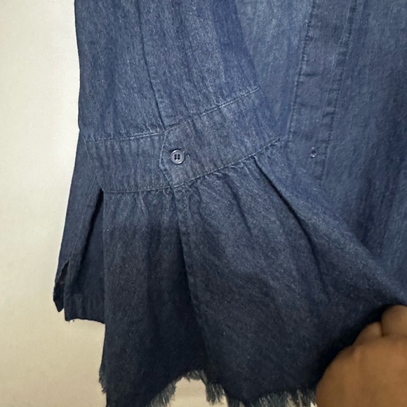 LANE BRYANT Denim Blouse - Picture 3 of 7